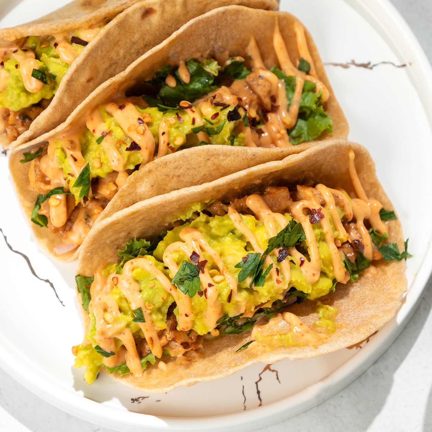 Avocado Chicken Tacos