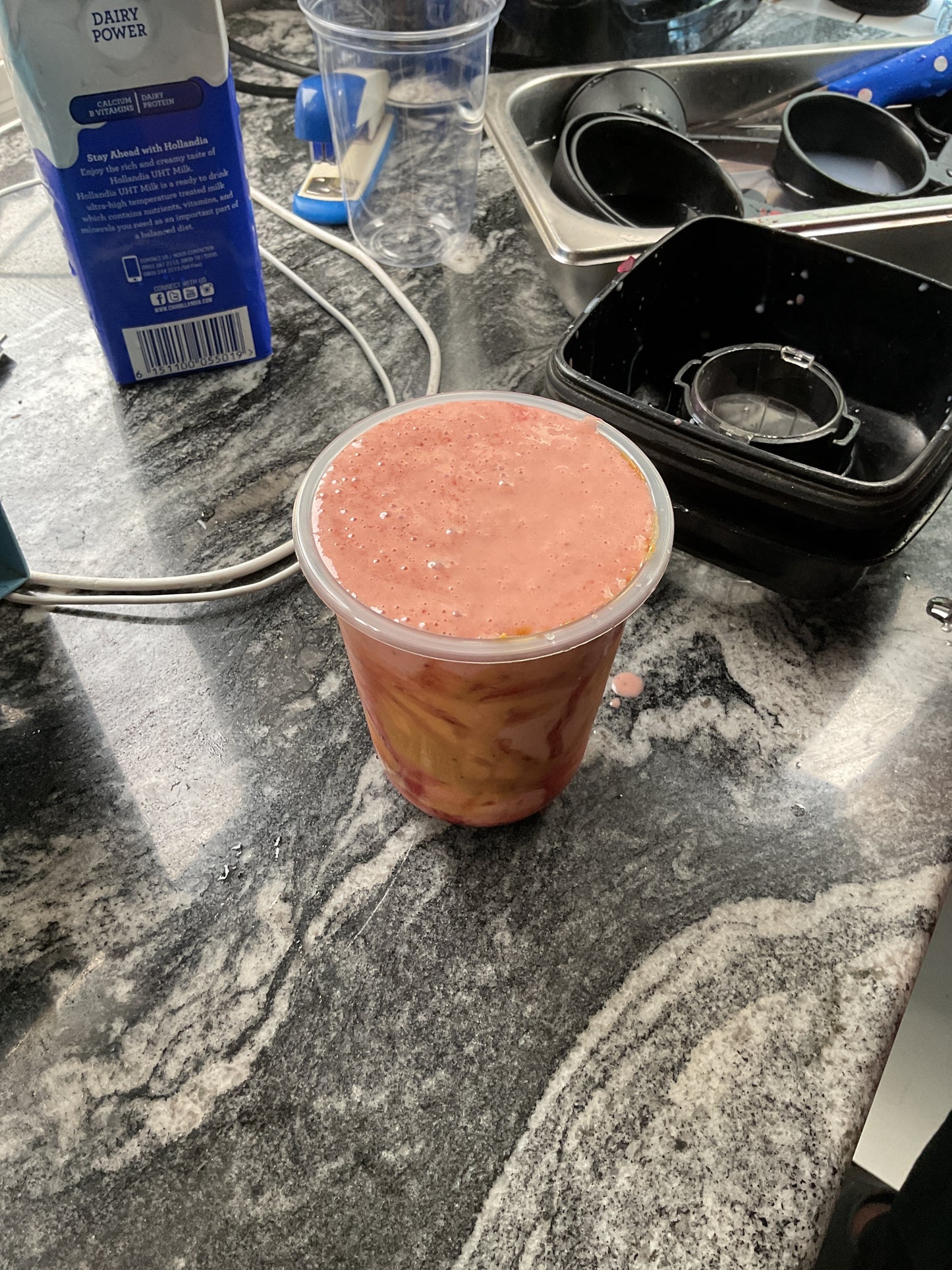 PB & J smoothie